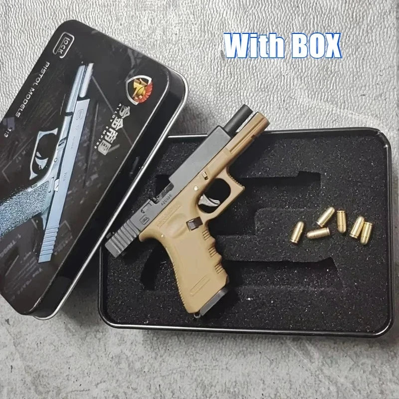 GLK 1:3 G17 G34 TTI Taran Lega tattica Empire PUBG Pistola Portachiavi in metallo