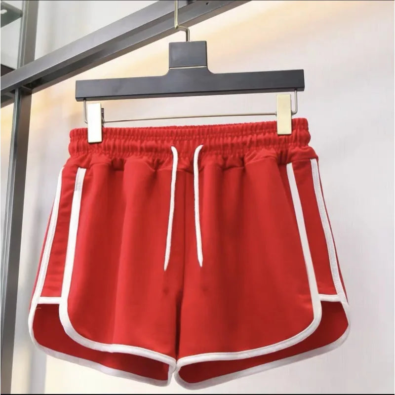 Pantaloncini da donna Abbigliamento esterno estivo a vita media casual