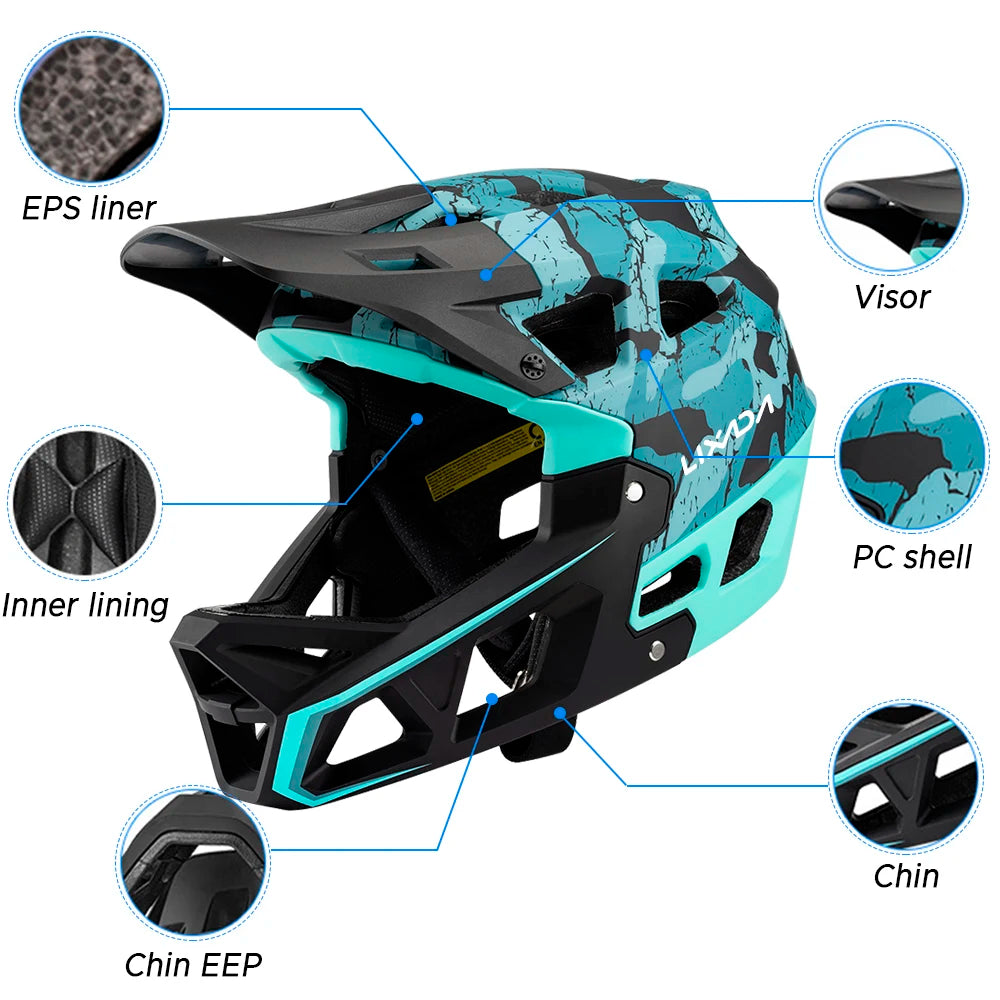Casco integrale per Motocross