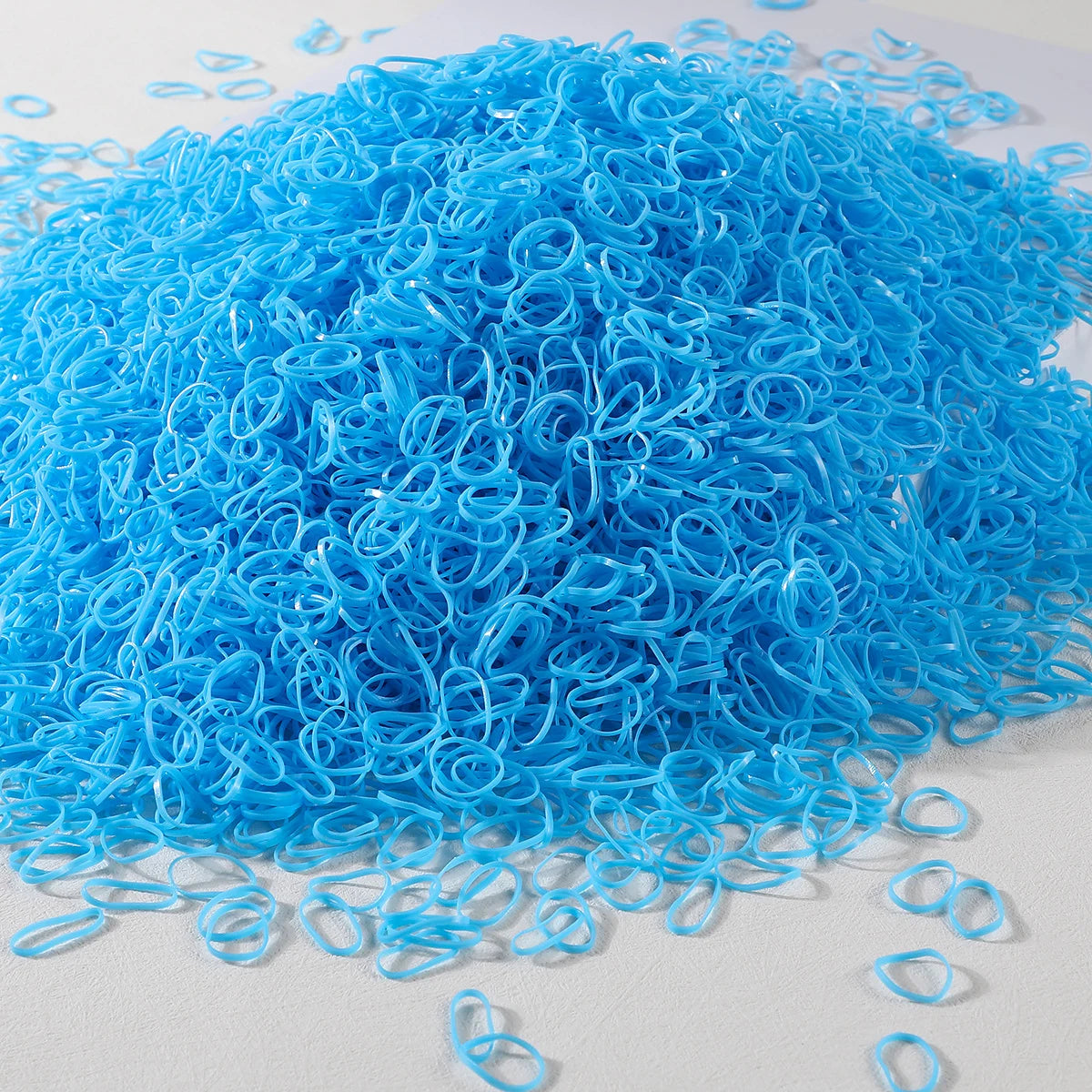 1000/2000Pcs mini elastici diversi colori