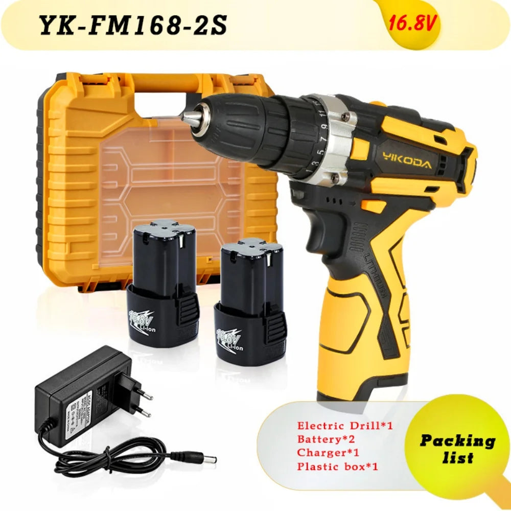 YIKODA 12V-21V Trapano a batteria al litio ricaricabile Produzione Polonia e produzione Cinese