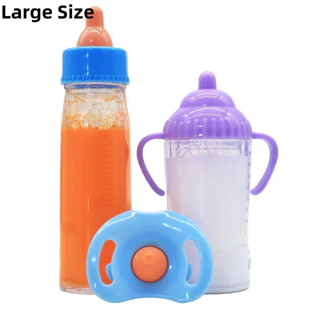 Accessori per bambole Set di biberon per la cura del bambino