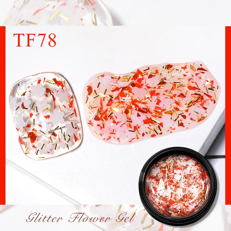 MEET ACROSS 5ml Gel Smalto per unghie Nail Art Top Gel tutti i colori