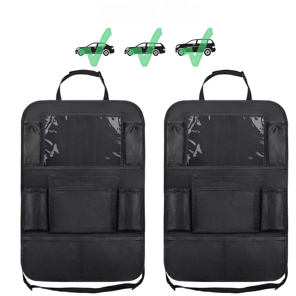 Organizzatore per schienale del seggiolino auto, 10 tasche portaoggetti