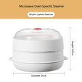 COOKER KING Microonde con Riscaldamento a Vapore Domestico di Grande Capacità