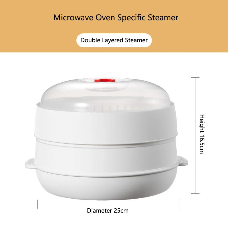 COOKER KING Microonde con Riscaldamento a Vapore Domestico di Grande Capacità