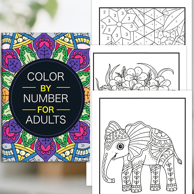 Libro da colorare 32 pagine Mandala Design