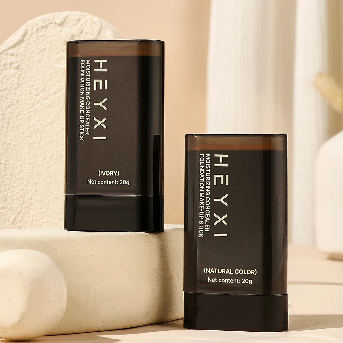 Fondotinta trucco Stick correttore superficie opaca, tutti i tipi di pelle, idrata per creare un trucco di base naturale