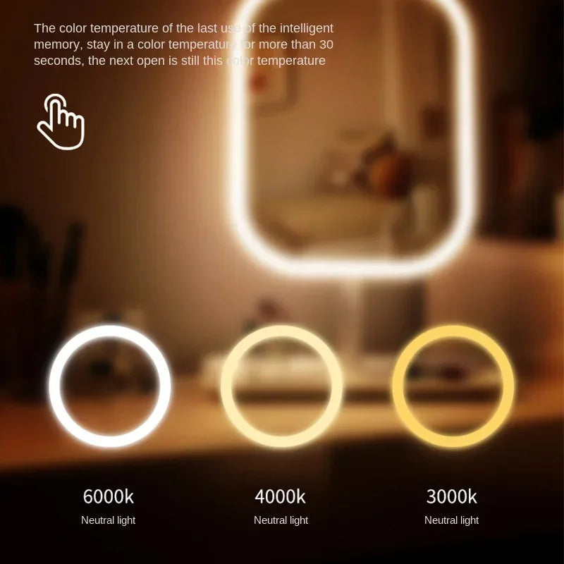 Specchio da trucco LEDLight Touch Control