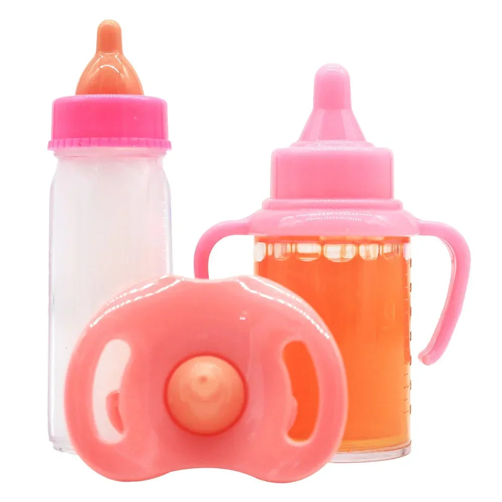 Accessori per bambole Set di biberon per la cura del bambino