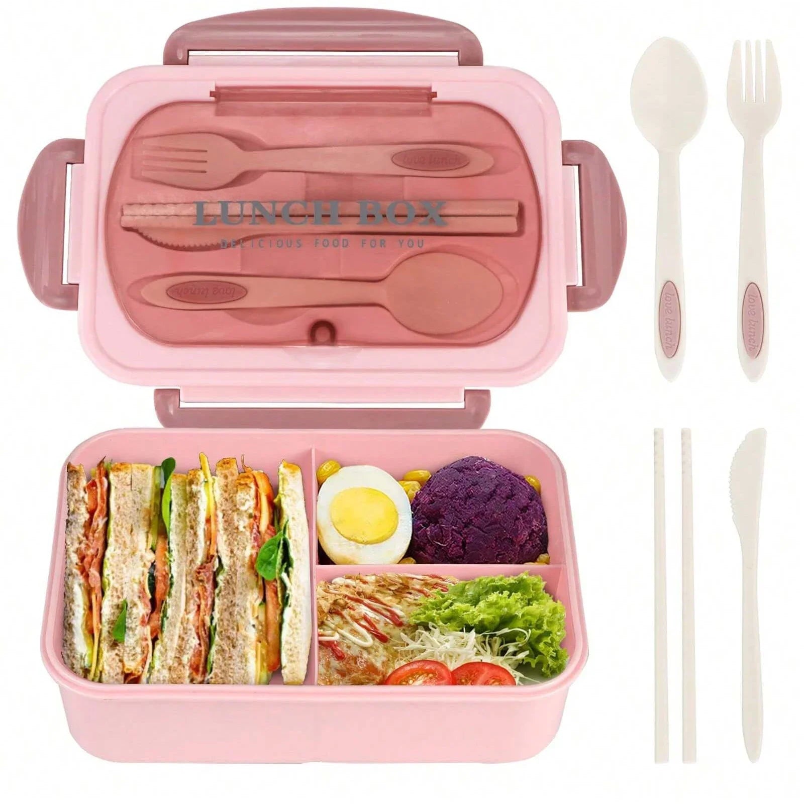 Box Per Pranzo Con 4 Scomparti
