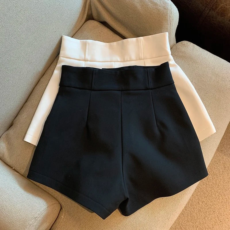 Pantaloncini da donna Elegance Pantaloncini a vita alta