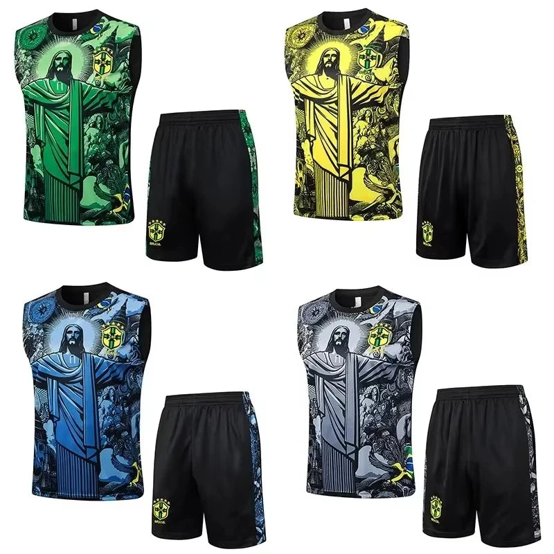 Set Cordinato Brasile Limited Edition 2026 -T-shirt+Pantaloncino Premium Quality