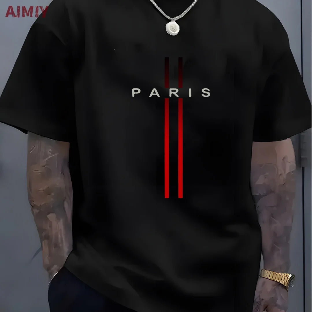 T-shirt uomo Paris/London Quality Top