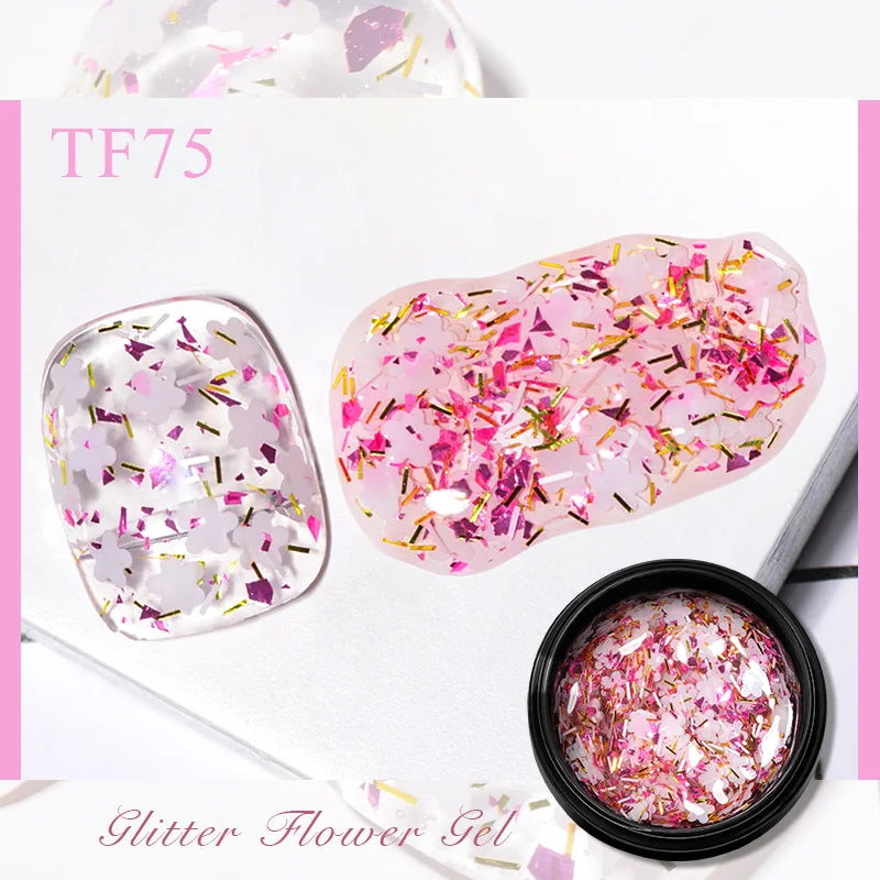 MEET ACROSS 5ml Gel Smalto per unghie Nail Art Top Gel tutti i colori