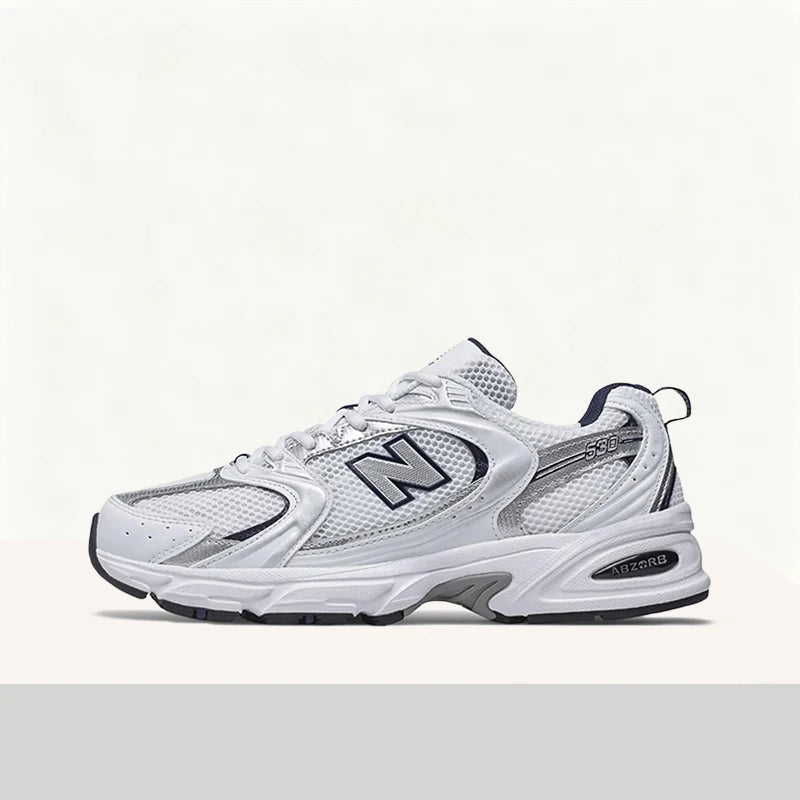 New Balance NB 530: Comfortable, Breathable, Soft, Cushioned, Durable Low-Top Casual Running Shoes (Unisex) - Silver  MR530SG