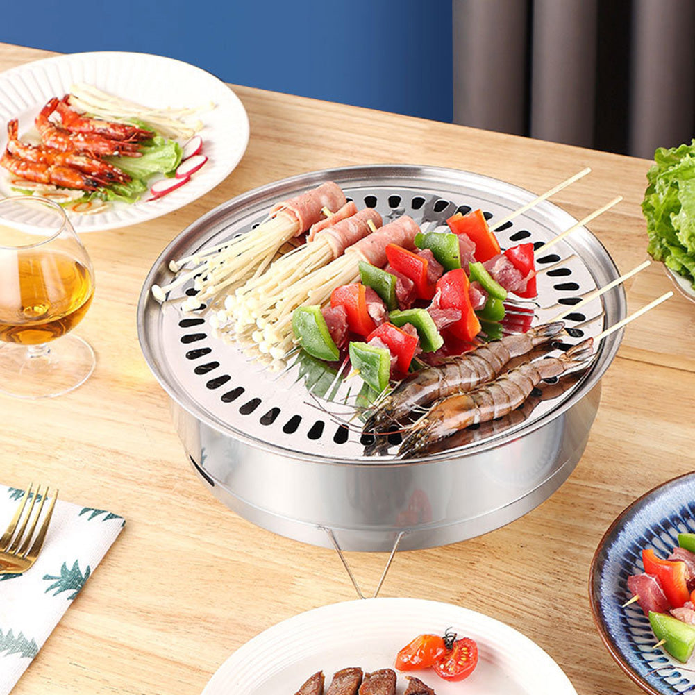 Forno per girarrosto 
in acciaio inossidabile in stile coreano