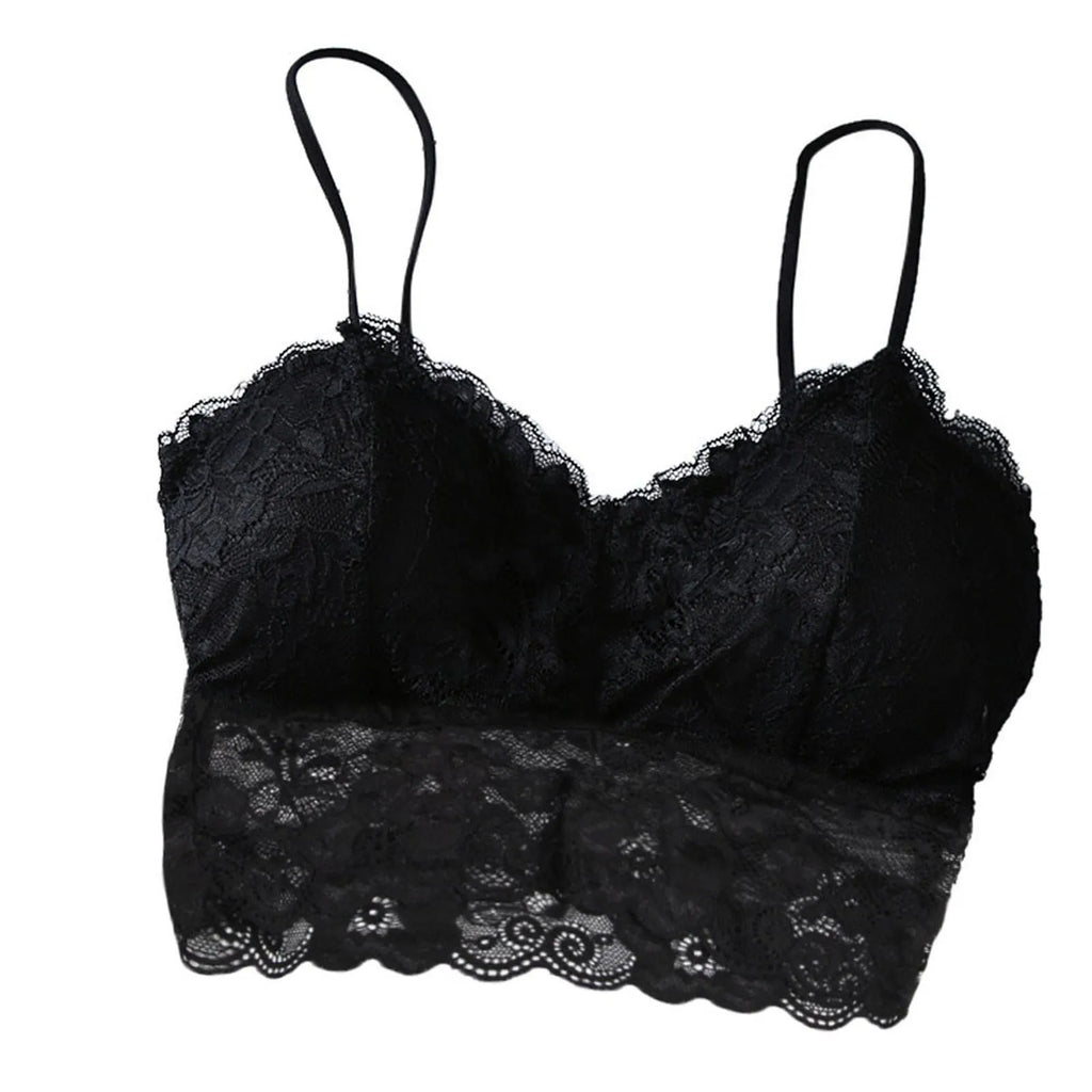 Top in Pizzo Sexy Senza maniche