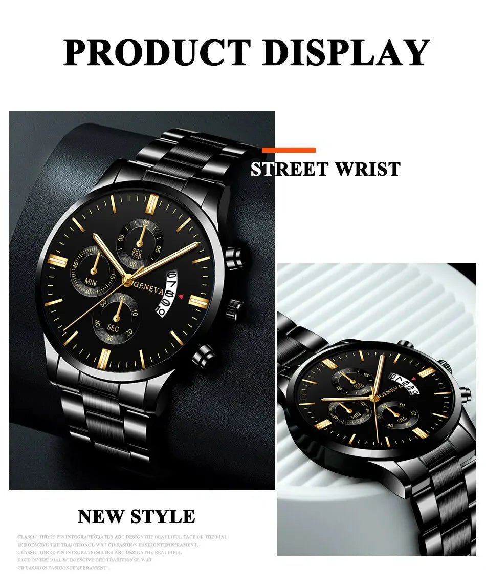 Orologio in acciaio inossidabile al quarzo