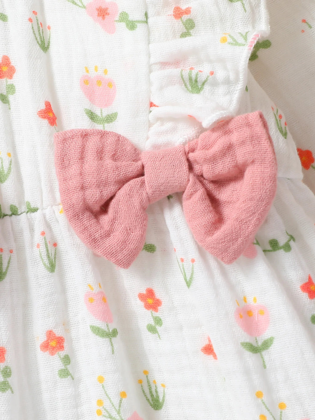 Baby Girls Summer Long Sleeve Completo neonati 0-1Y