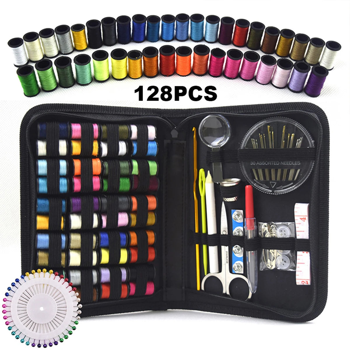 Kit di cucito Fai da te Multi-funzione per trapuntatura a mano Cucitura Filo