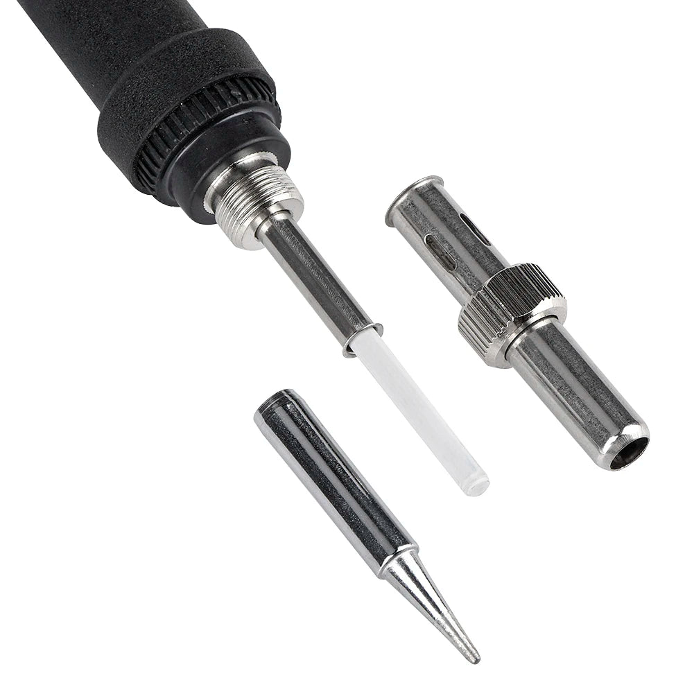 🇺🇸JCD 220V 60W Saldatore elettrico a temperatura regolabile di qualità Kit completo