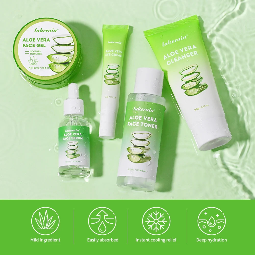 Set per la cura della pelle Idratante profondo Nutrimento profondo Sbiancamento Illuminante Idratante Pelle liscia