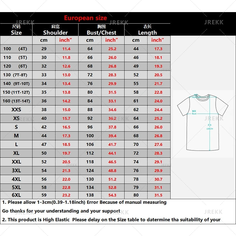 T-shirt per uomo Modello Germania  a maniche corte Top Premium  oversize