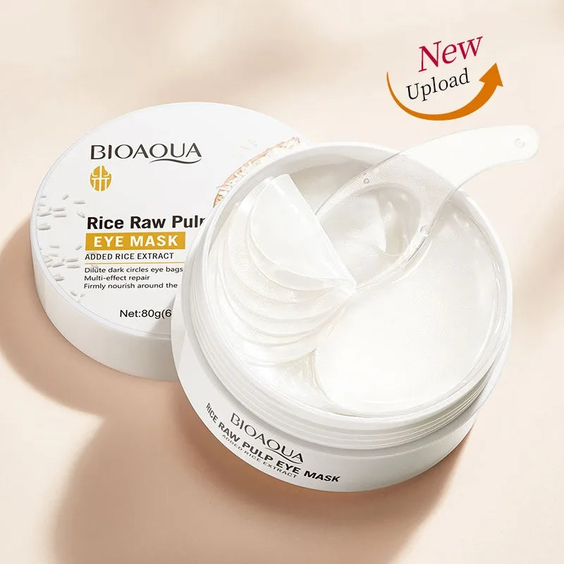 BIOAOUA Rice Puree Series Riduce le rughe, ammorbidisce la pelle, migliora la struttura della pelle, idrata, nutre la pelle e pulisce il viso