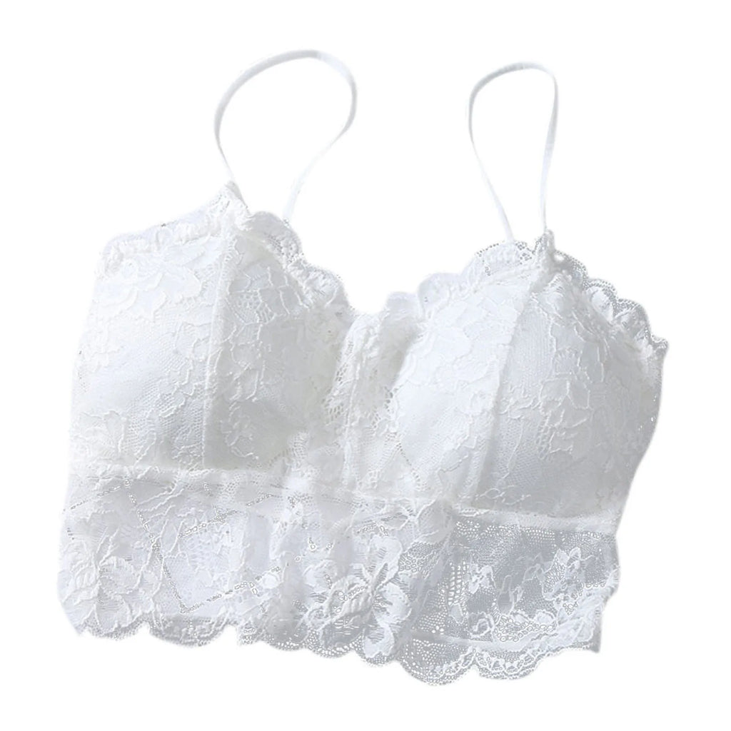 Top in Pizzo Sexy Senza maniche
