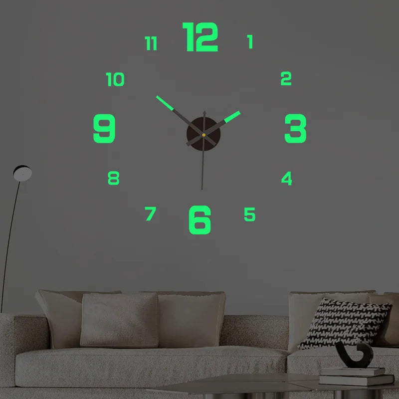 Orologio digitale da parete stereoscopico fai da te