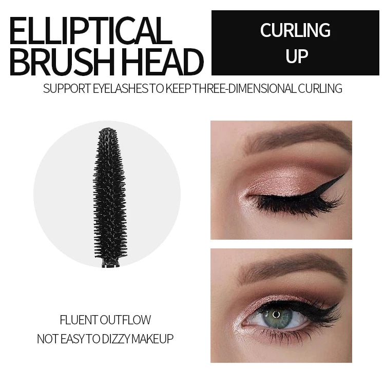 YANQINA Liquido Eyeliner Pencil 4D Impermeabile Mascara Set Cosmetici