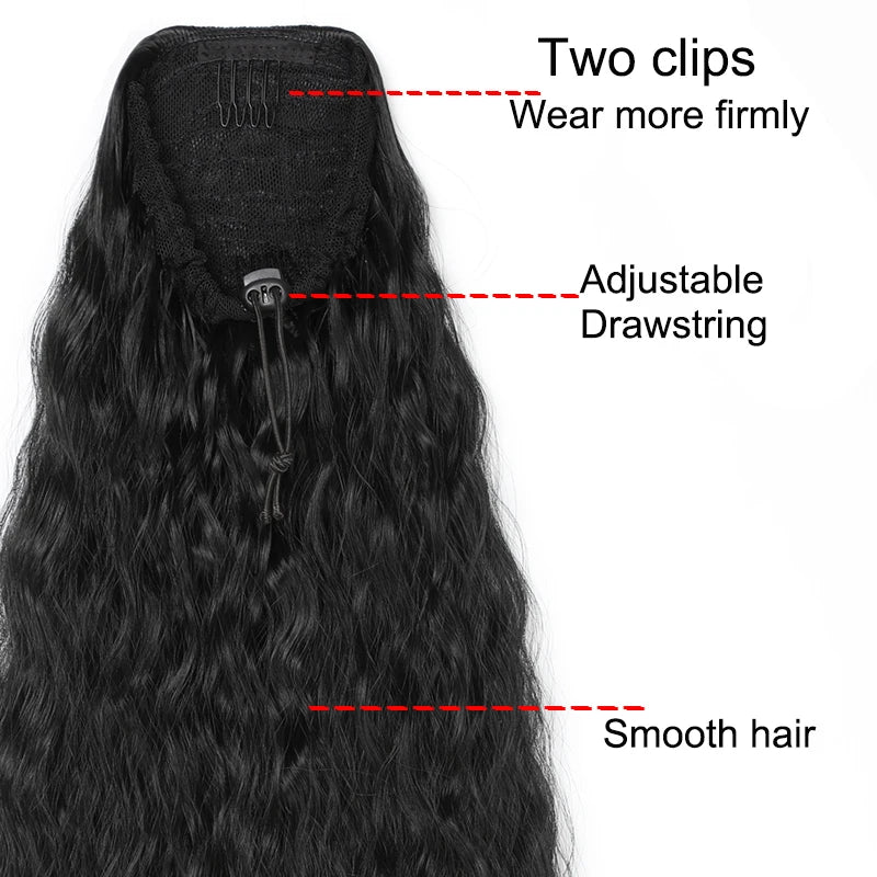 Coda di cavallo estensione  dei capelli