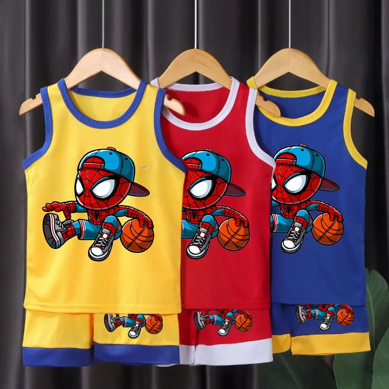 Set di vestiti sportivi Basket Style per bambini Traspiranti e comodi