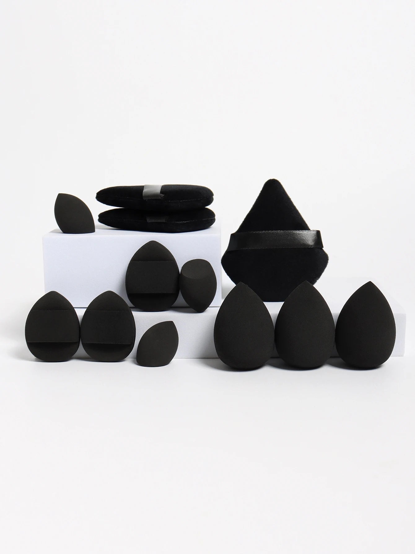 Set 12 Pz di spugne per trucco multiuso, set di diversi colori