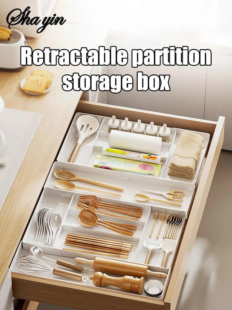 Organizzatore per cassetti espandibile Organizzatore regolabile