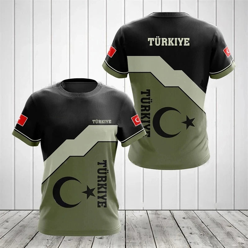 Turchia T-shirt da uomo Top