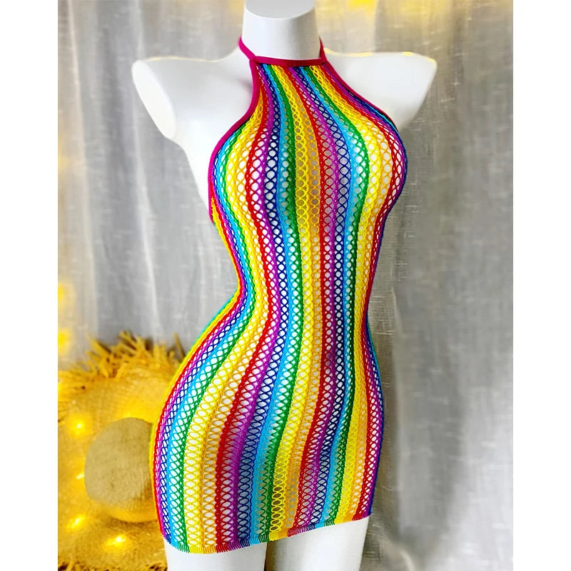 Copricostume Rainbow dress