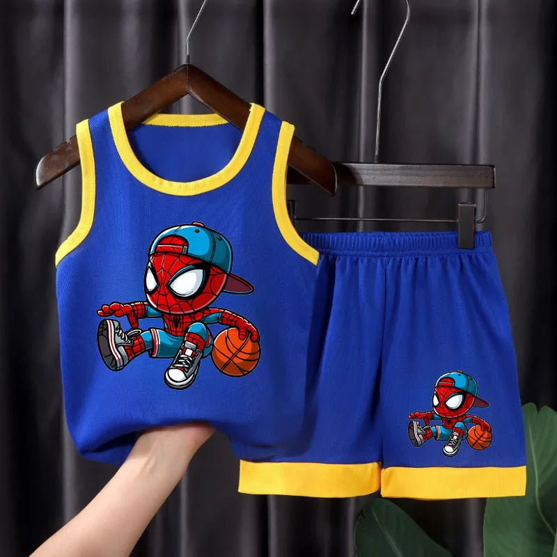 Set di vestiti sportivi Basket Style per bambini Traspiranti e comodi