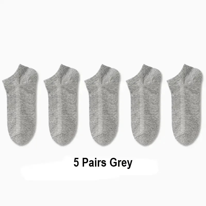 15/30 Paia Unisex Casual Tinta Unita Calzini Sottili Traspiranti Comodi Anti Odore