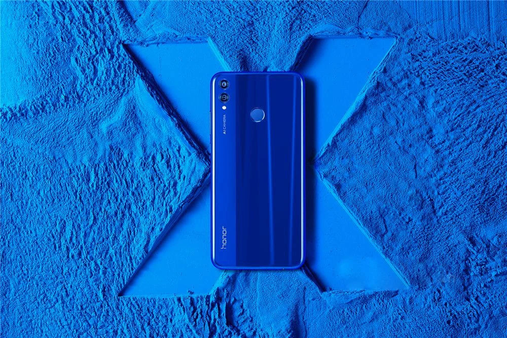 HONOR 8X Smartphone firmware CPU Haisi Qilin 710 6,5 pollici fotocamera posteriore 20MP riconoscimento delle impronte digitali