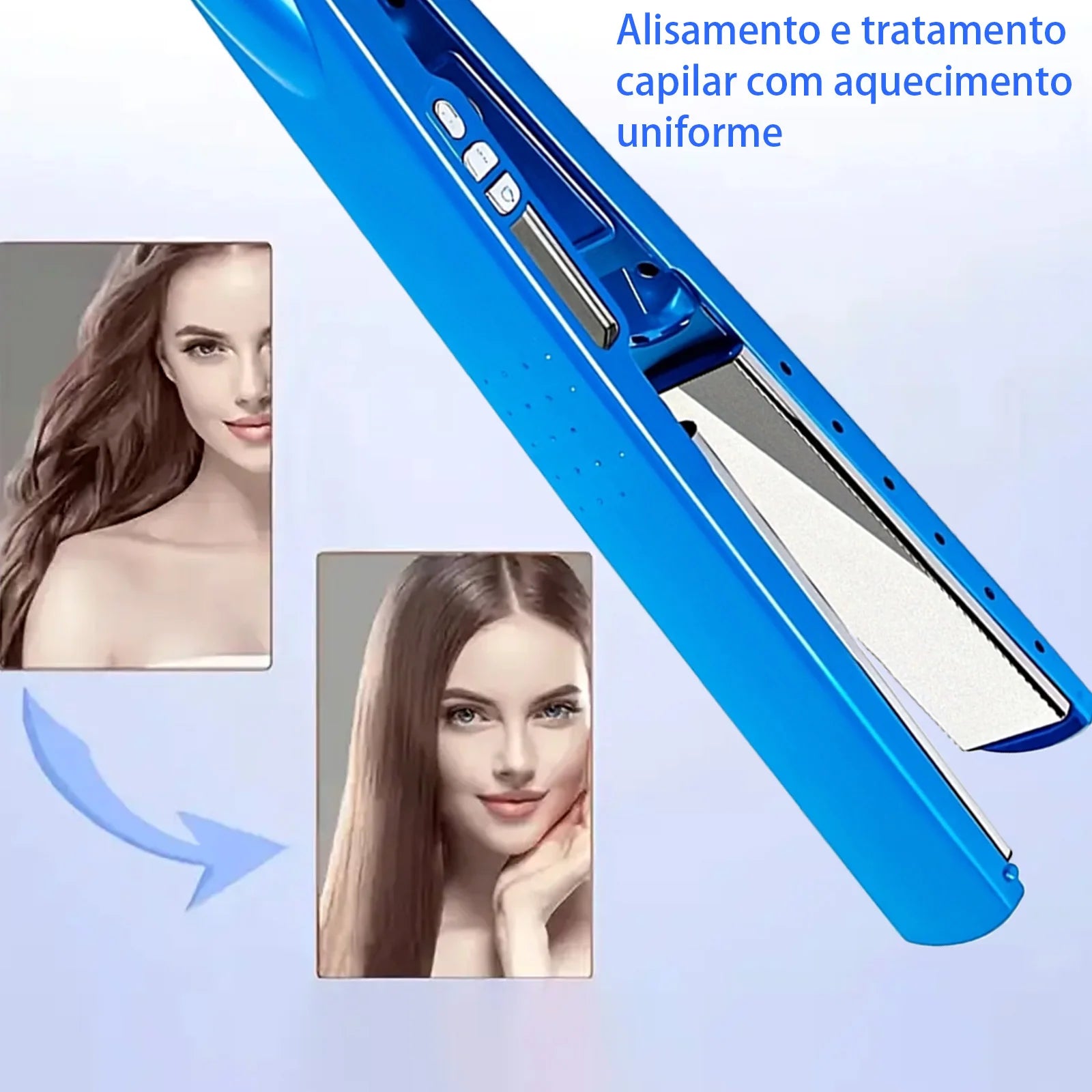 Piastra per capelli 2 in 1
