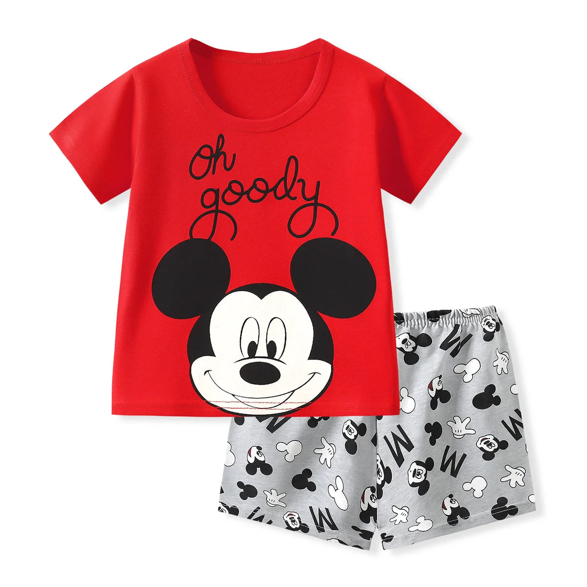 2 Pezzi/Set Tute Bambino Estate Manica Corta 1-4 Anni