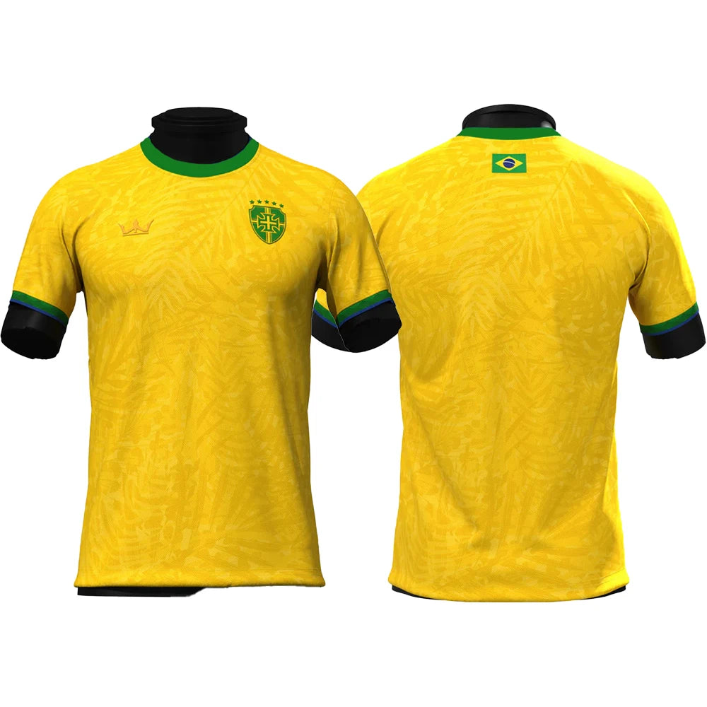 T-shirt Brasile Edizione limitata Maglia da calcio Premium Quality