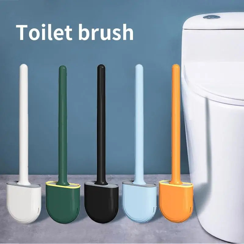 Spazzola da toilette sospesa a parete con supporto