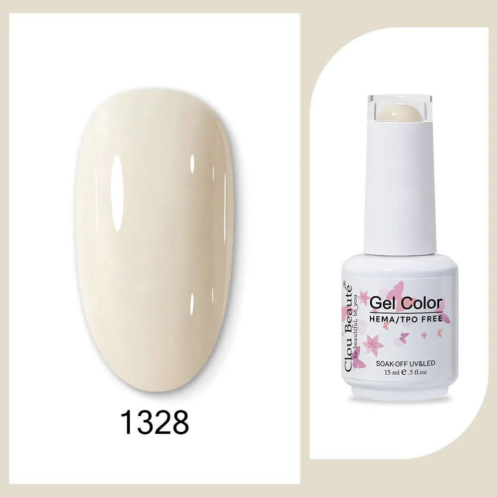 CLOU BEAUTÈ  15/10ml Semipermanente Gel Smalto Unghie 400 colori disponibili