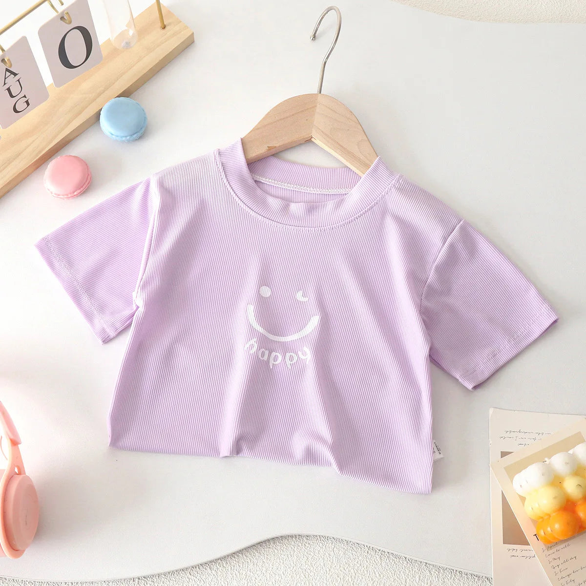 T-shirt a maniche corte carine per bambini