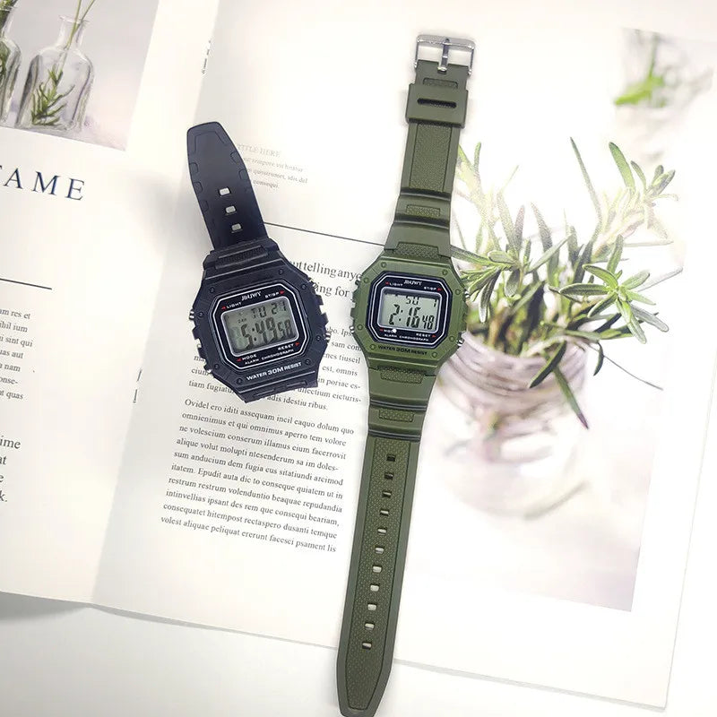 Orologio digitale per uomo Impermeabile Modello casio