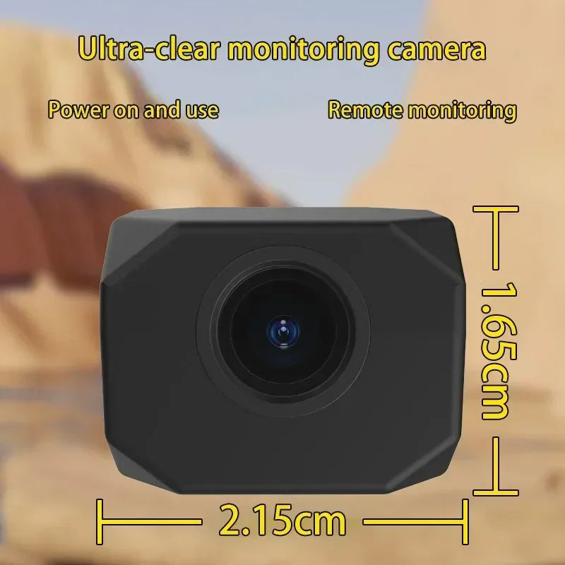 Telecamera di sicurezza WiFi 4K HD per la casa Mini Smart Indoor IP Surveillance con APP Remote Monitoring Portable Design 2026 NUOVO