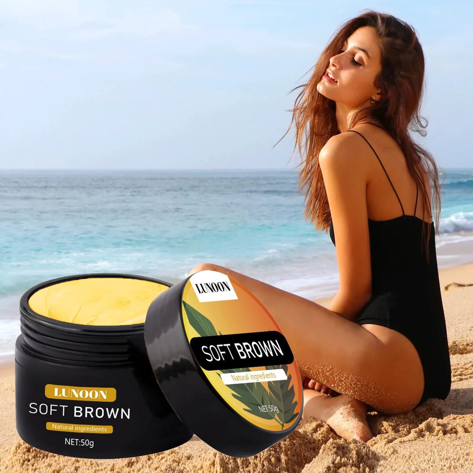 LUNON Crema autoabbronzante corpo a lunga durata, formula nutriente per un look naturale baciato dal sole.